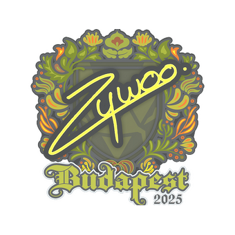 Sticker | ZywOo | Budapest 2025 CS2 skin