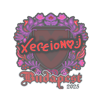 Sticker | xertioN | Budapest 2025 CS2 skin