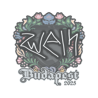 Sticker | zweih | Budapest 2025 CS2 skin