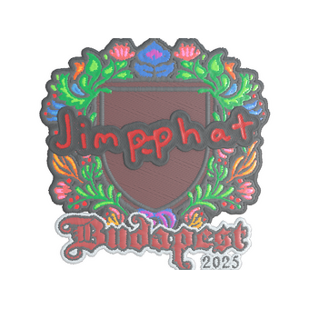 Sticker | Jimpphat (Embroidered) | Budapest 2025 CS2 skin