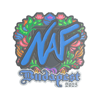 Sticker | NAF (Embroidered) | Budapest 2025 CS2 skin