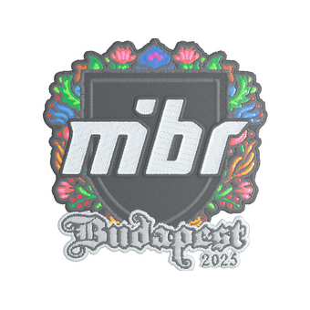 Sticker | MIBR (Embroidered) | Budapest 2025 CS2 skin