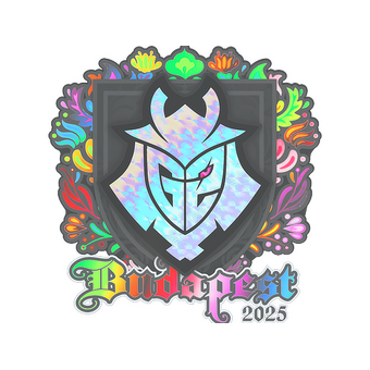 Sticker | G2 esports (Holo) | Budapest 2025 CS2 skin