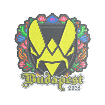 Sticker | Vitality (Embroidered) | Budapest 2025 CS2 skin