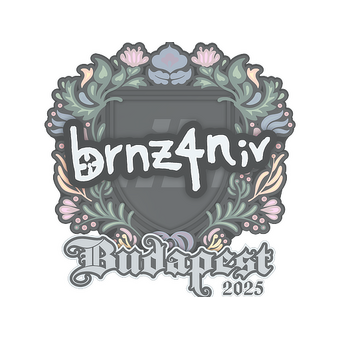 Sticker | brnz4n | Budapest 2025 CS2 skin