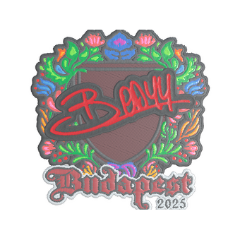 Sticker | bodyy (Embroidered) | Budapest 2025 CS2 skin