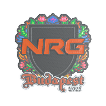 Sticker | NRG (Embroidered) | Budapest 2025 CS2 skin