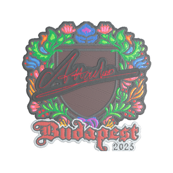 Sticker | Attacker (Embroidered) | Budapest 2025 CS2 skin