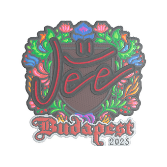 Sticker | Jee (Embroidered) | Budapest 2025 CS2 skin