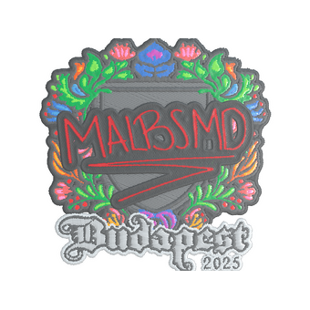 Sticker | malbsMd (Embroidered) | Budapest 2025 CS2 skin