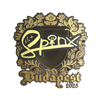 Sticker | Spinx (Gold) | Budapest 2025 CS2 skin