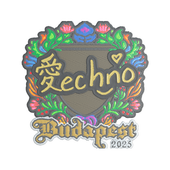 Sticker | Techno4K (Embroidered) | Budapest 2025 CS2 skin