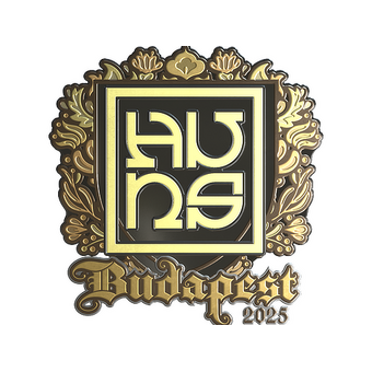 Sticker | The Huns (Gold) | Budapest 2025 CS2 skin
