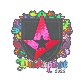 Sticker | Astralis (Holo) | Budapest 2025 CS2 skin