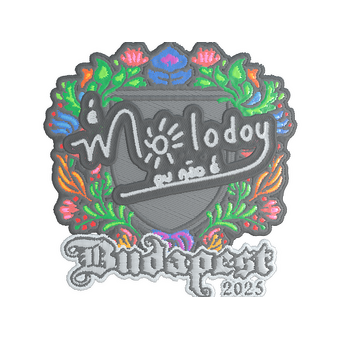 Sticker | molodoy (Embroidered) | Budapest 2025 CS2 skin