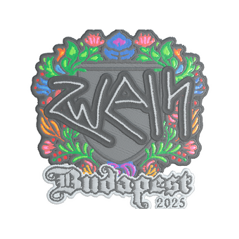Sticker | zweih (Embroidered) | Budapest 2025 CS2 skin