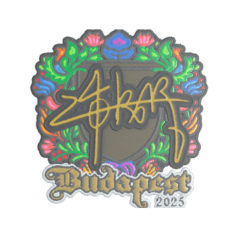 Sticker | z4KR (Embroidered) | Budapest 2025 CS2 skin