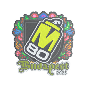 Sticker | M80 (Embroidered) | Budapest 2025 CS2 skin