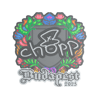 Sticker | chopper (Embroidered) | Budapest 2025 CS2 skin