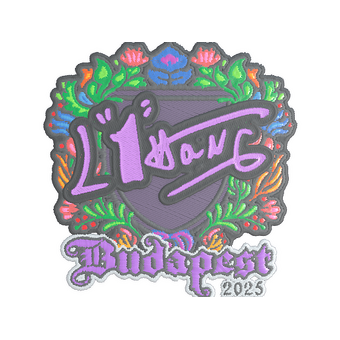 Sticker | L1haNg (Embroidered) | Budapest 2025 CS2 skin