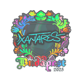 Sticker | XANTARES (Holo) | Budapest 2025 CS2 skin