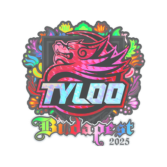 Sticker | TYLOO (Holo) | Budapest 2025 CS2 skin