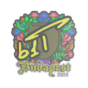 Sticker | b1t (Embroidered) | Budapest 2025 CS2 skin