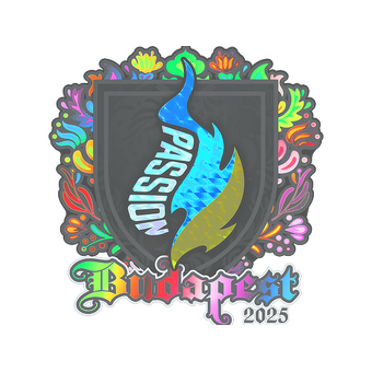 Sticker | Passion UA (Holo) | Budapest 2025 CS2 skin