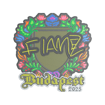 Sticker | FlameZ (Embroidered) | Budapest 2025 CS2 skin