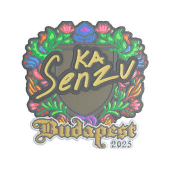 Sticker | Senzu (Embroidered) | Budapest 2025 CS2 skin