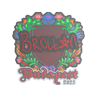Sticker | Brollan (Embroidered) | Budapest 2025 CS2 skin