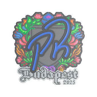 Sticker | PR (Embroidered) | Budapest 2025 CS2 skin