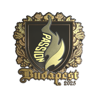 Sticker | Passion UA (Gold) | Budapest 2025 CS2 skin