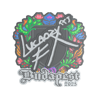 Sticker | Lucaozy (Embroidered) | Budapest 2025 CS2 skin