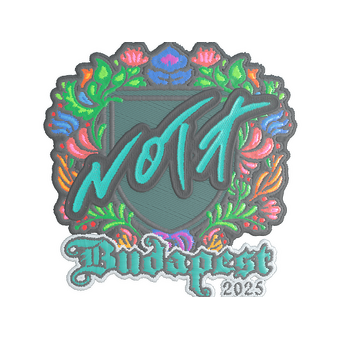 Sticker | nota (Embroidered) | Budapest 2025 CS2 skin