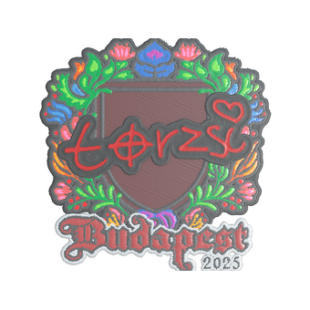 Sticker | torzsi (Embroidered) | Budapest 2025 CS2 skin