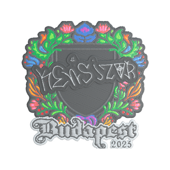 Sticker | kensizor (Embroidered) | Budapest 2025 CS2 skin
