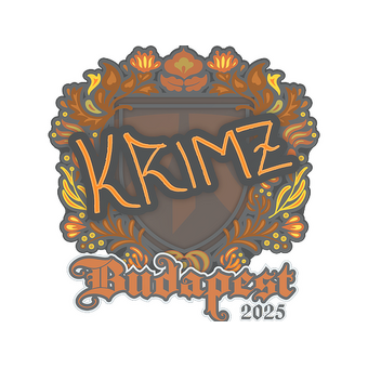 Sticker | KRIMZ | Budapest 2025 CS2 skin