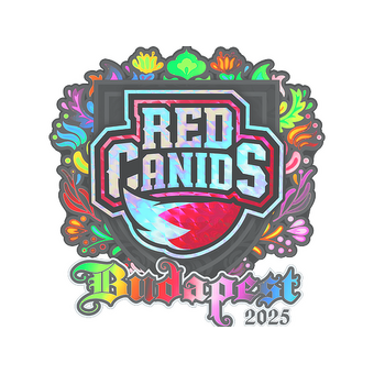 Sticker | RED Canids (Holo) | Budapest 2025 CS2 skin