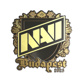 Sticker | Natus Vincere (Gold) | Budapest 2025 CS2 skin