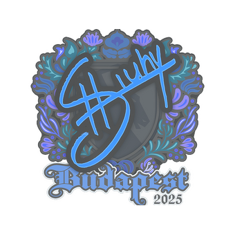 Sticker | siuhy | Budapest 2025 CS2 skin