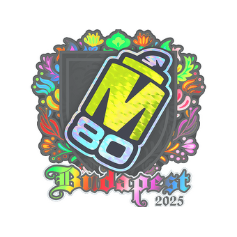 Sticker | M80 (Holo) | Budapest 2025 CS2 skin