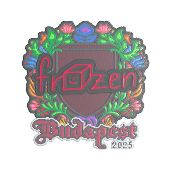 Sticker | frozen (Embroidered) | Budapest 2025 CS2 skin