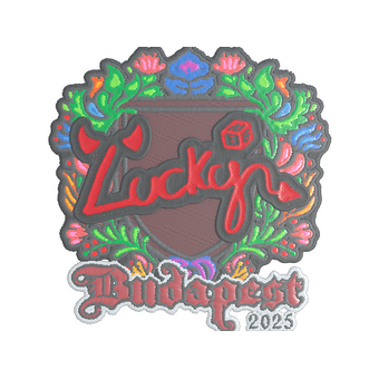 Sticker | Lucky (Embroidered) | Budapest 2025 CS2 skin
