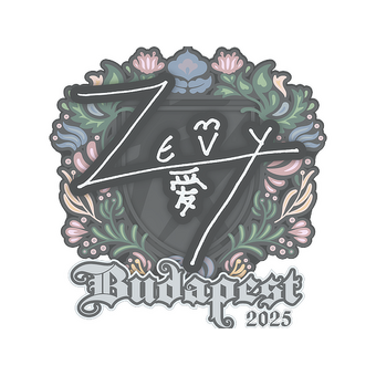 Sticker | zevy | Budapest 2025 CS2 skin