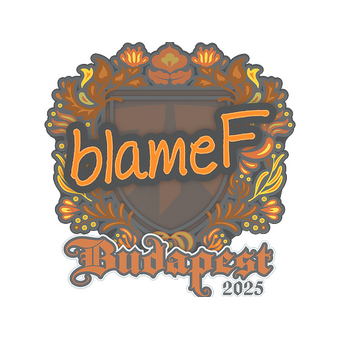 Sticker | blameF | Budapest 2025 CS2 skin