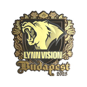 Sticker | Lynn Vision (Gold) | Budapest 2025 CS2 skin