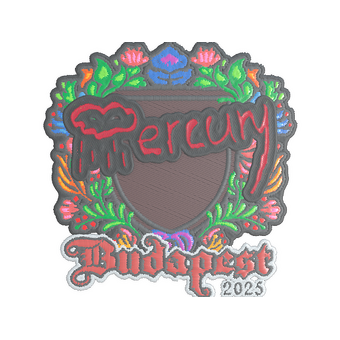 Sticker | Mercury (Embroidered) | Budapest 2025 CS2 skin