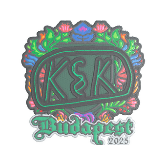 Sticker | kyousuke (Embroidered) | Budapest 2025 CS2 skin