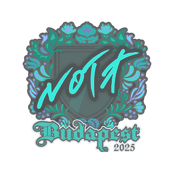 Sticker | nota | Budapest 2025 CS2 skin